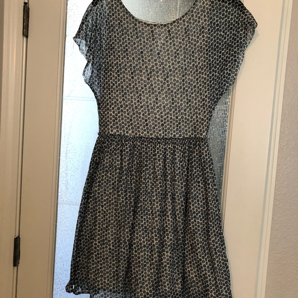 Blue Dot Dress